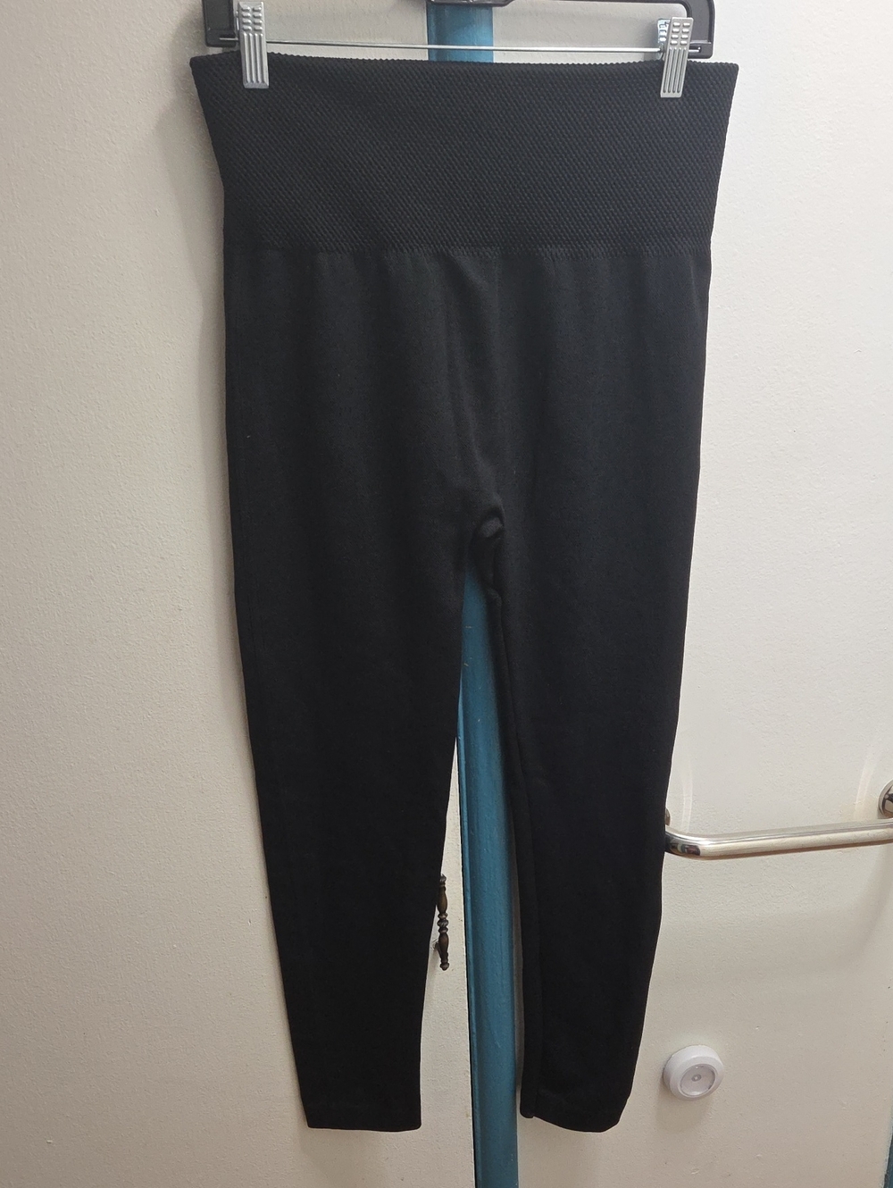 one 5 one Black High-Waist Leggings